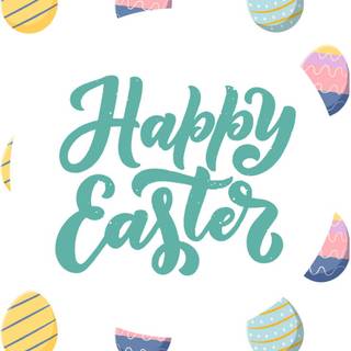 Happy Easter aesthetic wallpaper