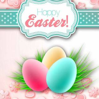 Happy Easter aesthetic wallpaper