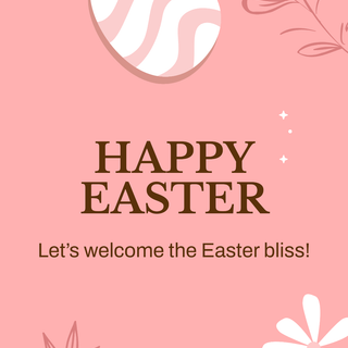 Happy Easter aesthetic wallpaper