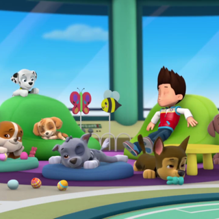 Paw Patrol Easter wallpaper