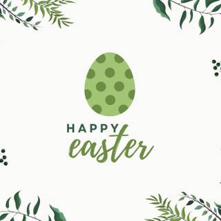 Happy Easter aesthetic wallpaper