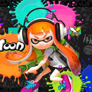 Inkling girl wallpaper