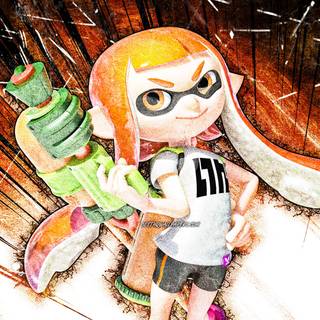 Inkling girl wallpaper