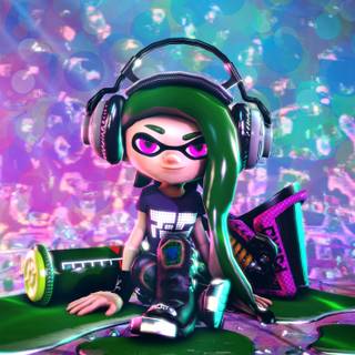 Inkling girl wallpaper