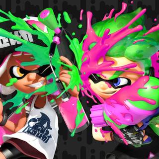 Inkling girl wallpaper