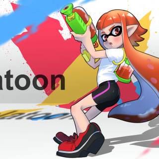 Inkling girl wallpaper