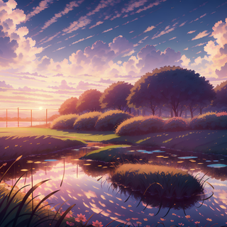 Anime scenery 4k PC wallpaper