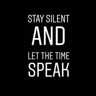 Silence phone wallpaper