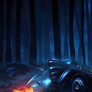 Batmobile phone wallpaper