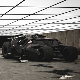 Batmobile phone wallpaper