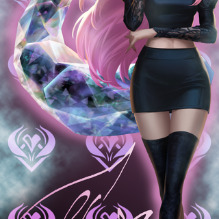 K/DA iPhone wallpaper