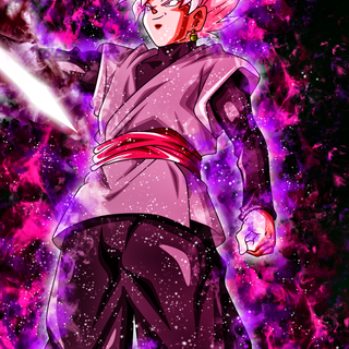 Black Goku phone wallpaper