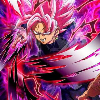 Black Goku phone wallpaper