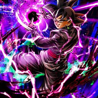 Black Goku phone wallpaper