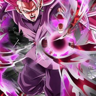 Black Goku phone wallpaper