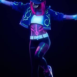 K/DA iPhone wallpaper