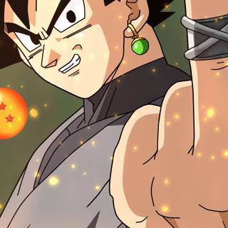 Black Goku phone wallpaper