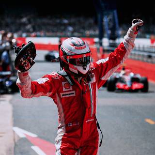 Kimi Raikkonen phone wallpaper