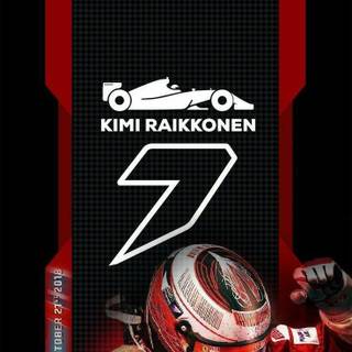 Kimi Raikkonen phone wallpaper