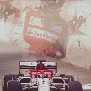 Kimi Raikkonen phone wallpaper