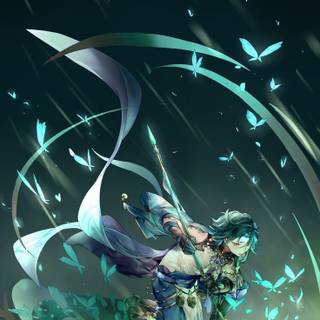 Xiao Genshin phone wallpaper