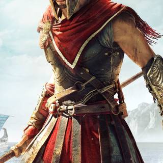 Assassin's Creed Odyssey phone wallpaper