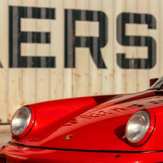 Porsche 964 iPhone wallpaper