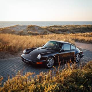 Porsche 964 iPhone wallpaper