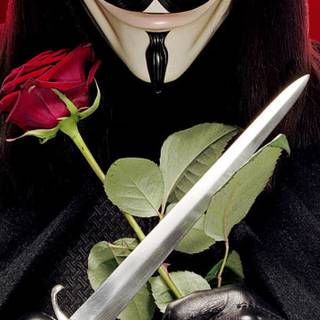 V For Vendetta phone wallpaper