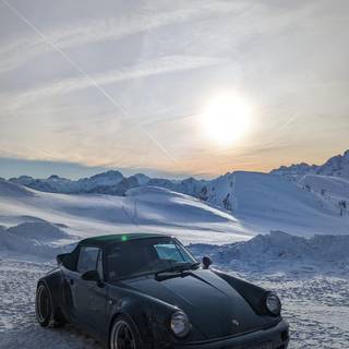 Porsche 964 iPhone wallpaper