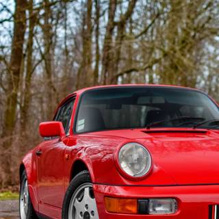 Porsche 964 iPhone wallpaper