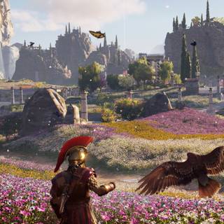Assassin's Creed Odyssey phone wallpaper