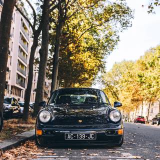 Porsche 964 iPhone wallpaper