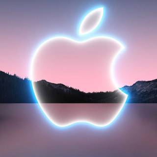 iPhone 13 logo wallpaper