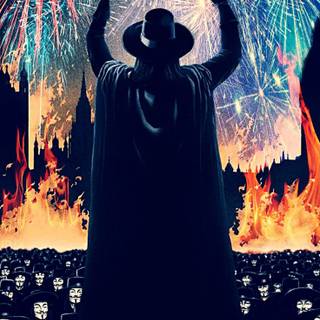 V For Vendetta phone wallpaper