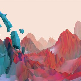 iPhone digital art wallpaper