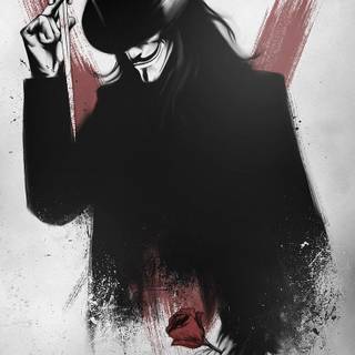 V For Vendetta phone wallpaper