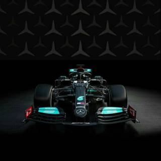 F1 Mercedes iPhone wallpaper