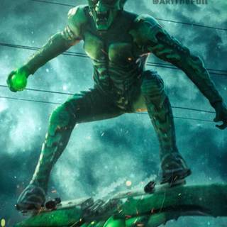 Green Goblin iPhone wallpaper