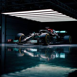 F1 Mercedes iPhone wallpaper
