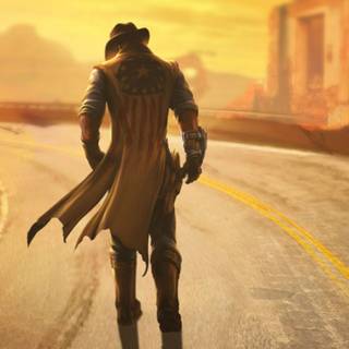 Fallout New Vegas phone wallpaper