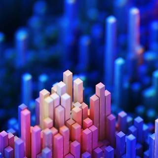 iPhone digital art wallpaper