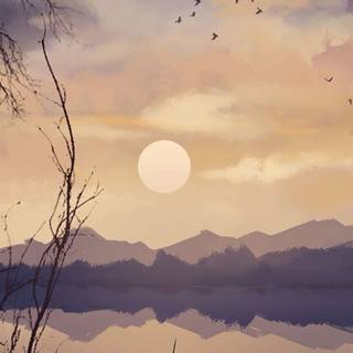 iPhone digital art wallpaper