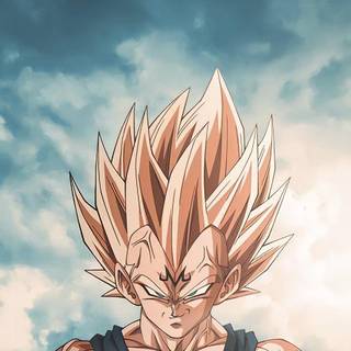 Majin Vegeta iPhone wallpaper