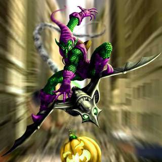 Green Goblin iPhone wallpaper