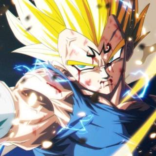 Majin Vegeta iPhone wallpaper