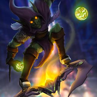 Green Goblin iPhone wallpaper