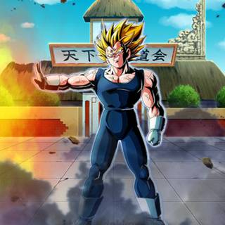 Majin Vegeta iPhone wallpaper