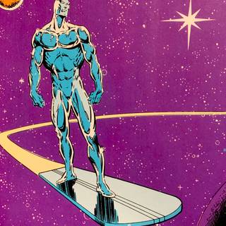 Silver Surfer iPhone wallpaper