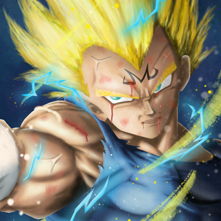 Majin Vegeta iPhone wallpaper